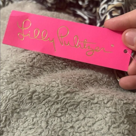 NWT Lilly Pulitzer Cath Mini Dress in Onyx Can You Zee Me - Picture 6 of 9